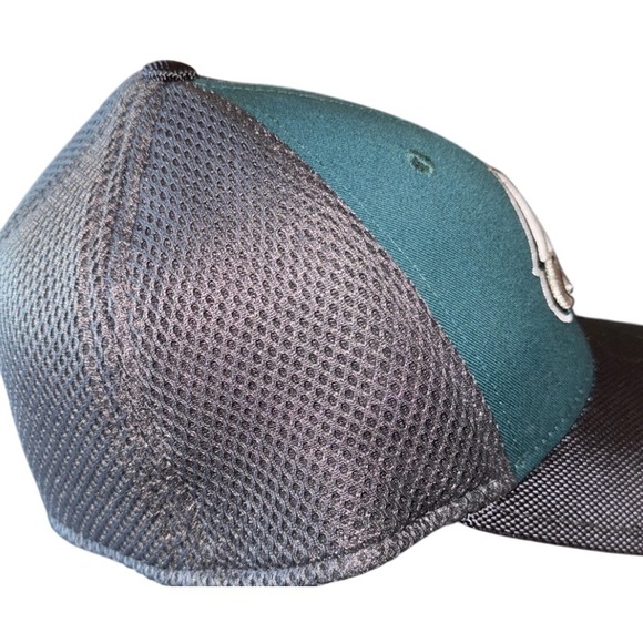 Philadelphia Eagles New Era 39THIRTY NFL Cap Hat Teal‎ Sm/M - Picture 3 of 6